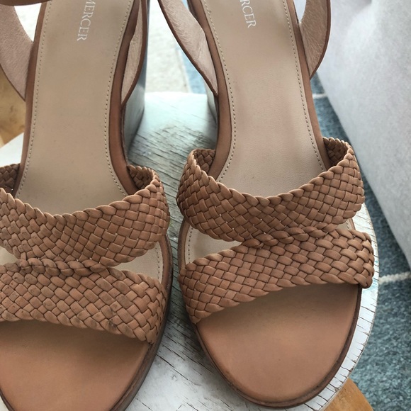 Tan summer wedge heels - Picture 6 of 6